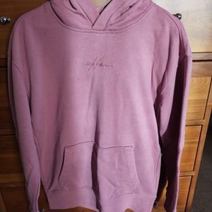 XS hoodie from the Hollister Must-Have Collection. Pink/mauve color.